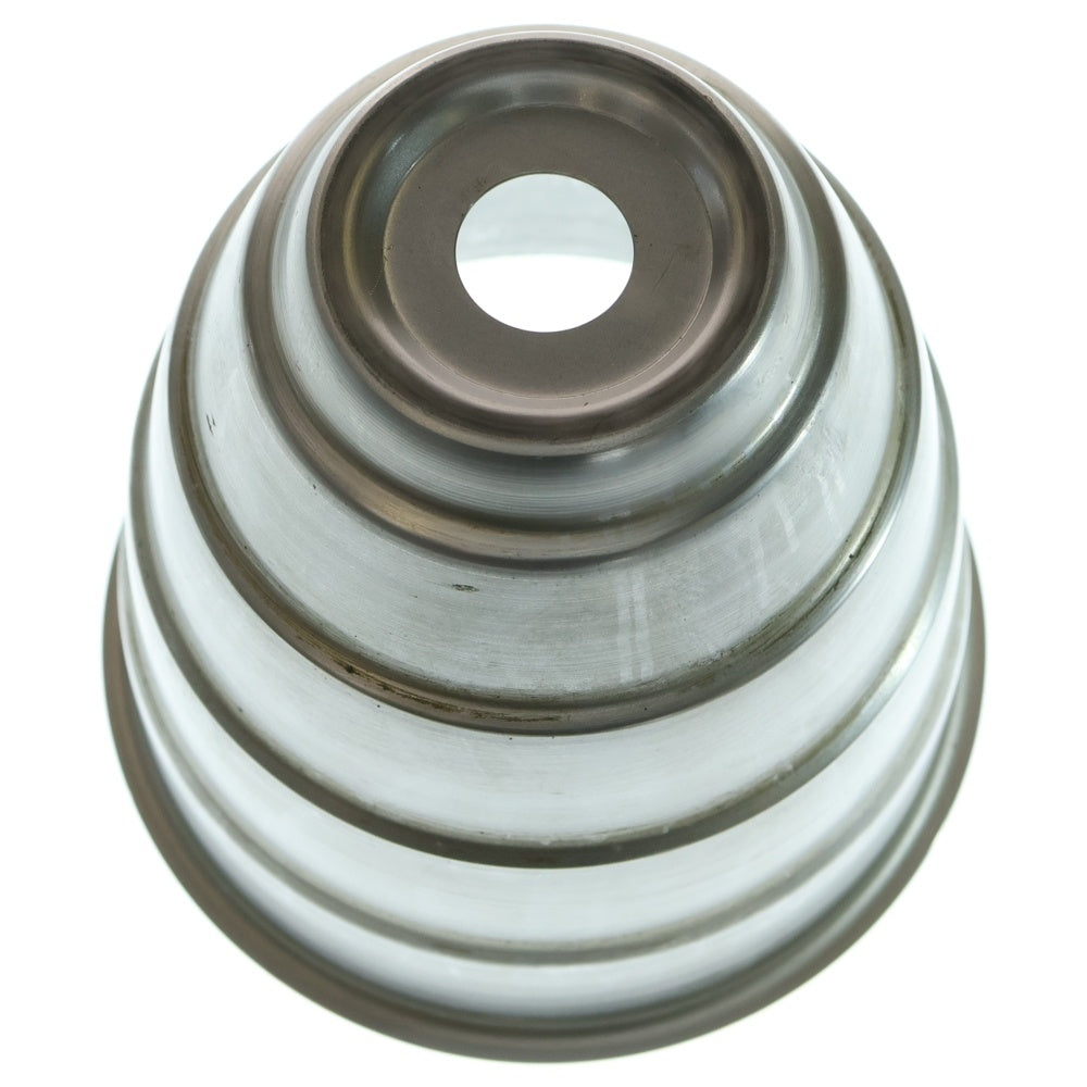 m&m(エムアンドエム) ×MASSES POT TYPE 1 - Chrysails STEEL / MEDIUM マシス クリサリス 鉄鉢 ポット シルバー