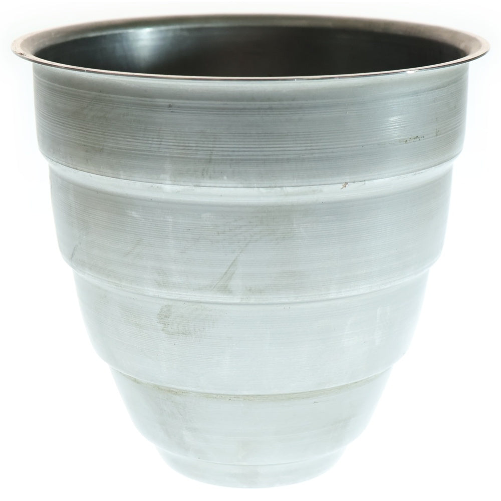 m&m(エムアンドエム) ×MASSES POT TYPE 1 - Chrysails STEEL / MEDIUM マシス クリサリス 鉄鉢 ポット シルバー