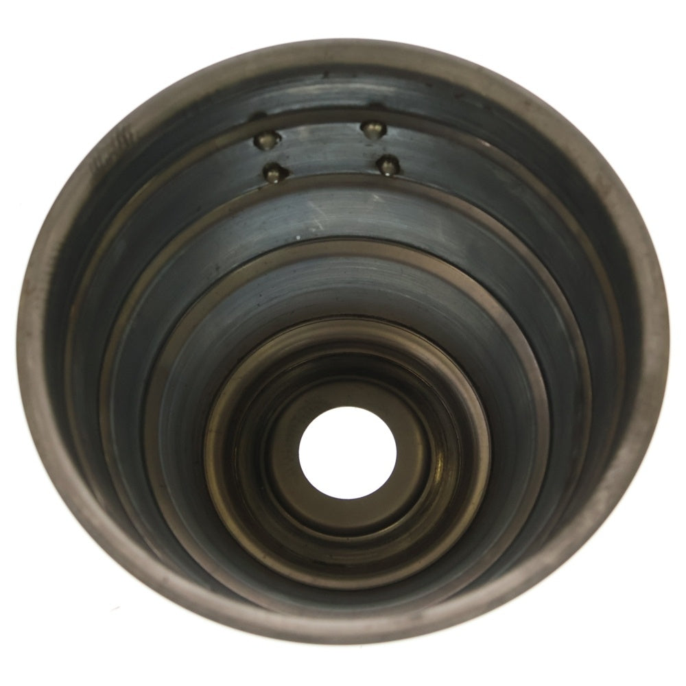 m&m(エムアンドエム) ×MASSES POT TYPE 4 - TERMIT STEEL / MEDIUM マシス ターミット 鉄鉢 ポット シルバー