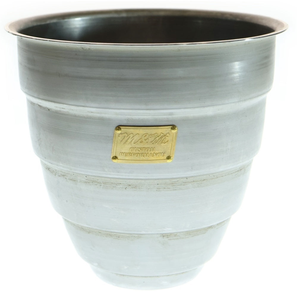 m&m(エムアンドエム) ×MASSES POT TYPE 1 - Chrysails STEEL / MEDIUM マシス クリサリス 鉄鉢 ポット シルバー