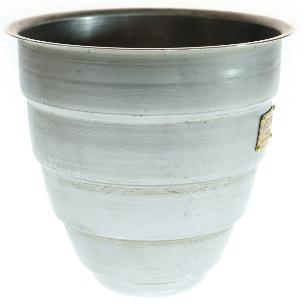 m&m(エムアンドエム) ×MASSES POT TYPE 1 - Chrysails STEEL / MEDIUM マシス クリサリス 鉄鉢 ポット シルバー