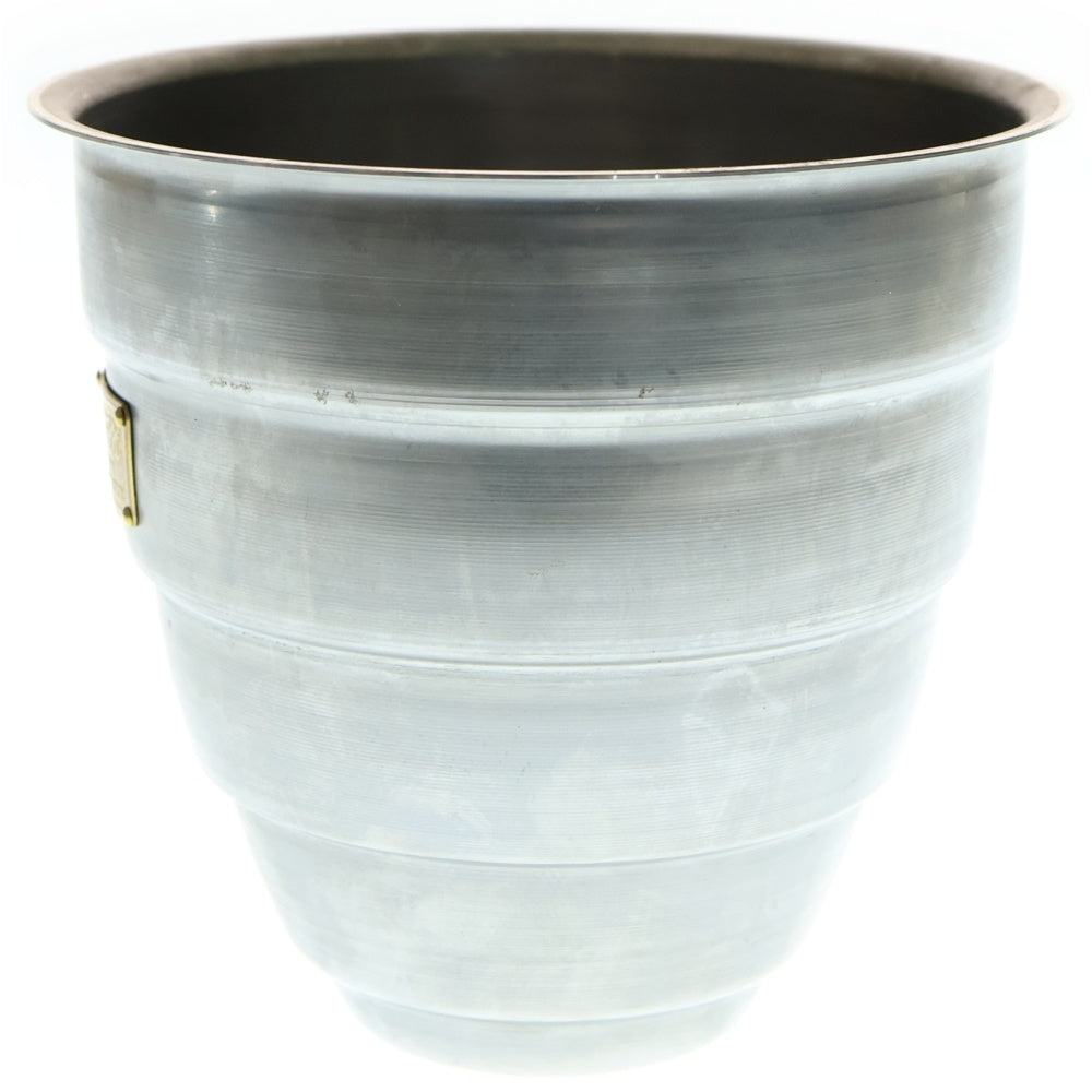 m&m(エムアンドエム) ×MASSES POT TYPE 1 - Chrysails STEEL / MEDIUM マシス クリサリス 鉄鉢 ポット シルバー