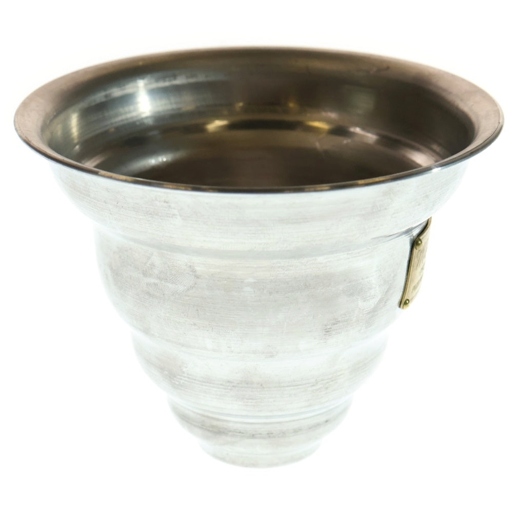 m&m(エムアンドエム) ×MASSES POT TYPE 6 - Bibendum Aluminum / SMALL マシス ビバンダム アルミ鉢 ポット シルバー