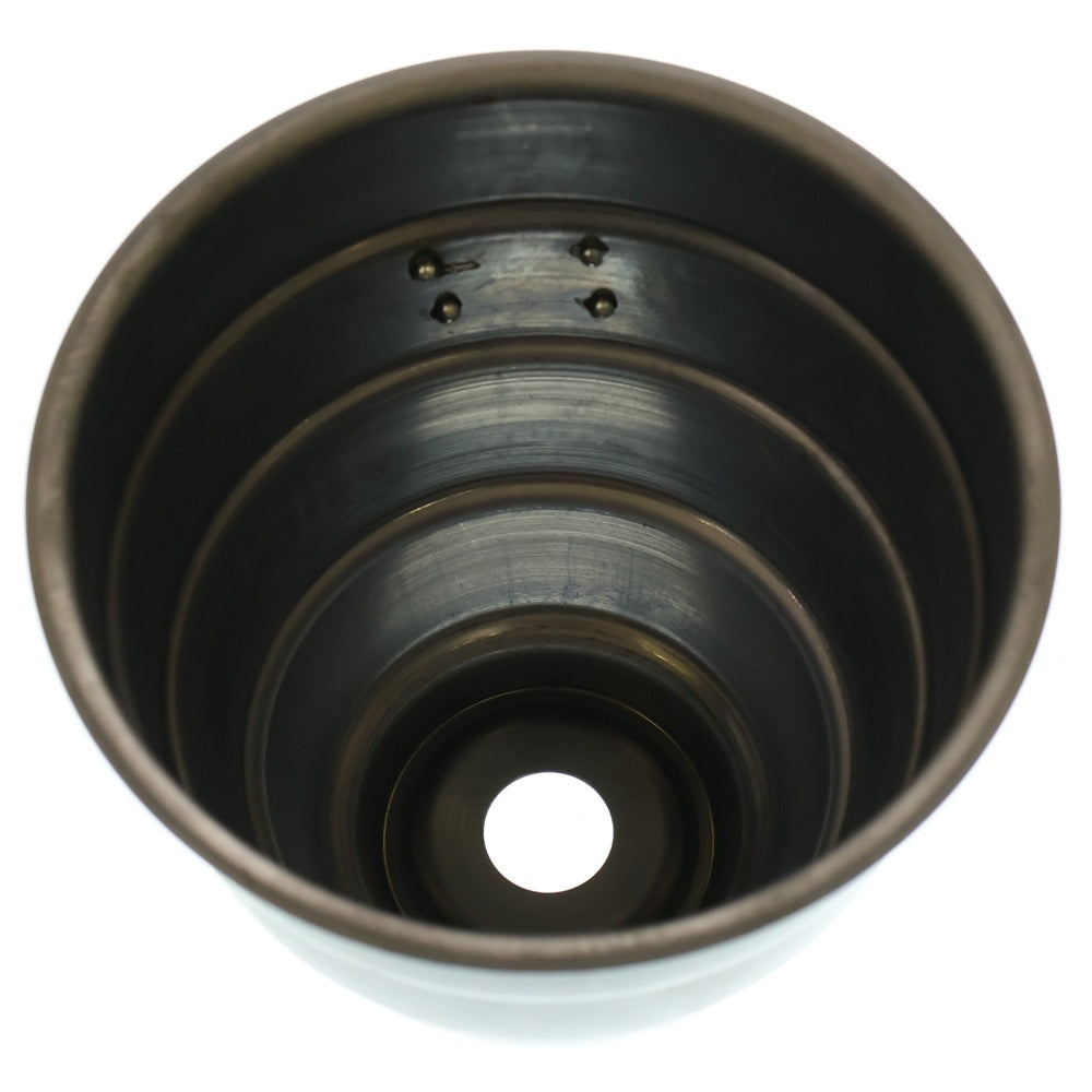 m&m(エムアンドエム) ×MASSES POT TYPE 1 - Chrysails STEEL / MEDIUM マシス クリサリス 鉄鉢 ポット シルバー