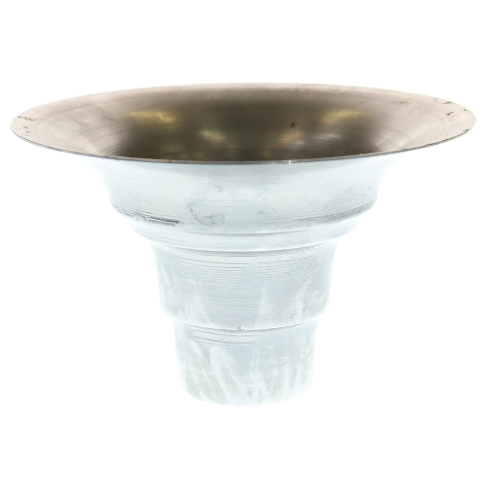 m&m(エムアンドエム) ×MASSES POT TYPE 2 - Shade STEEL / SMALL マシス シェード 鉄鉢 ポット シルバー