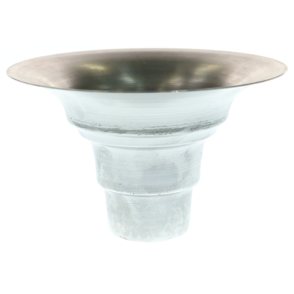 m&m(エムアンドエム) ×MASSES POT TYPE 2 - Shade STEEL / SMALL マシス シェード 鉄鉢 ポット シルバー