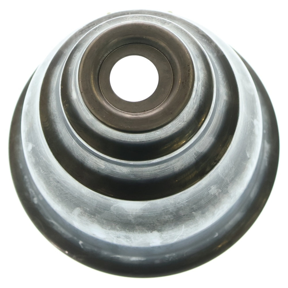 m&m(エムアンドエム) ×MASSES POT TYPE 5 - Conch STEEL / SMALL マシス コンク 鉄鉢 ポット シルバー