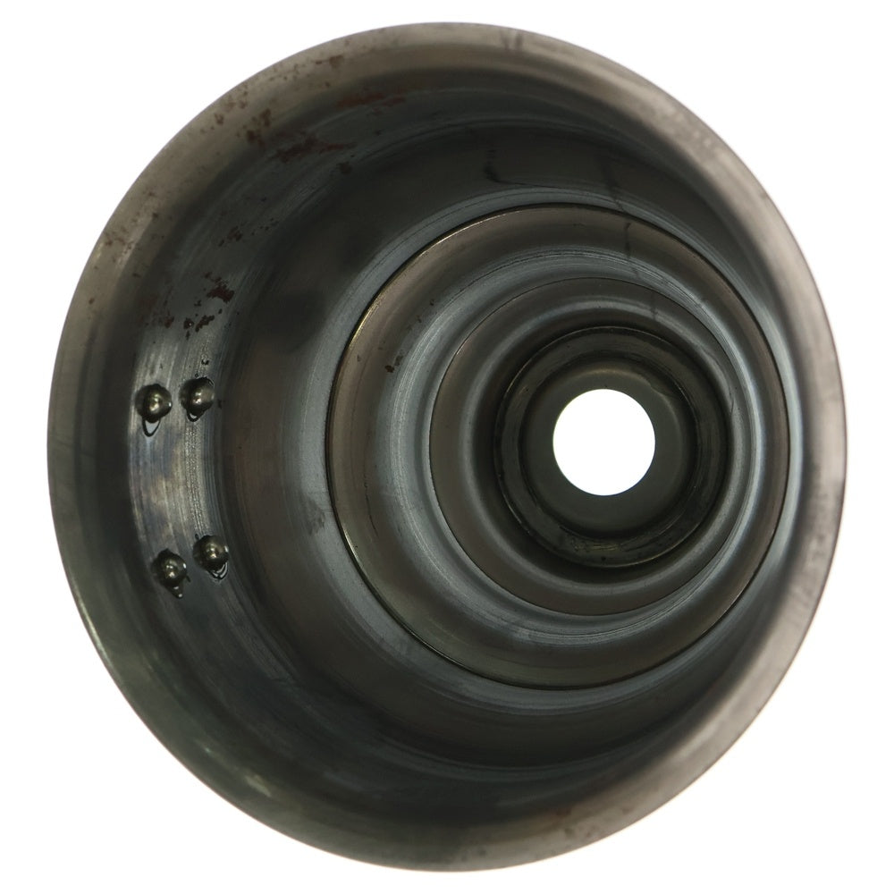 m&m(エムアンドエム) ×MASSES POT TYPE 5 - Conch STEEL / SMALL マシス コンク 鉄鉢 ポット シルバー