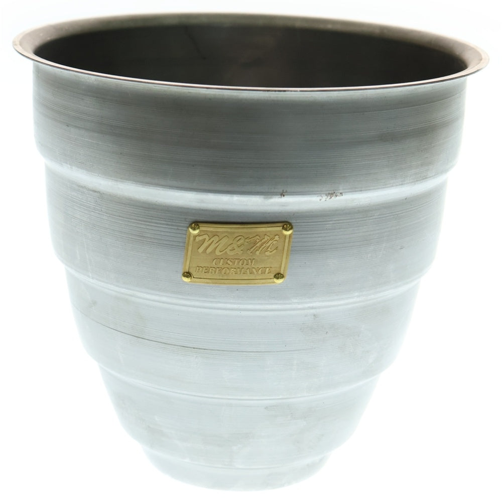 m&m(エムアンドエム) ×MASSES POT TYPE 1 - Chrysails STEEL / MEDIUM マシス クリサリス 鉄鉢 ポット シルバー