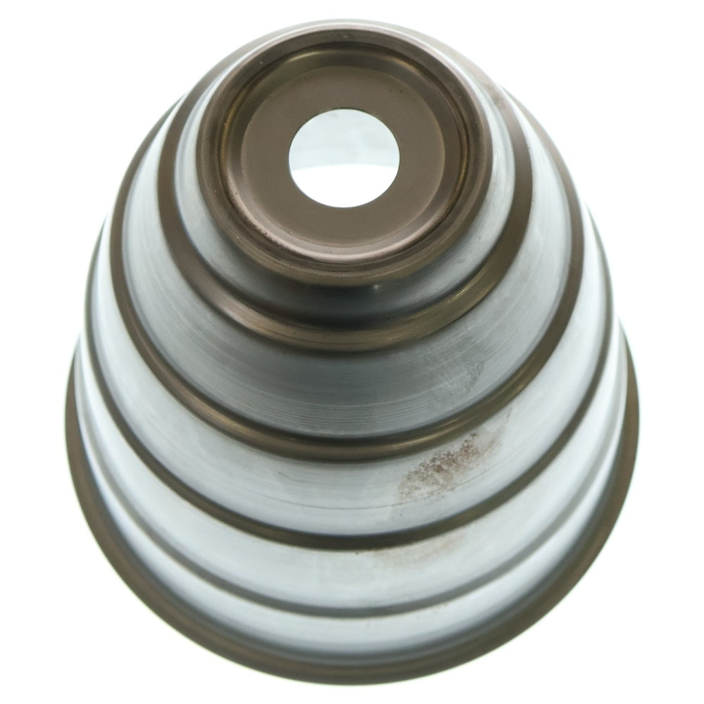 m&m(エムアンドエム) ×MASSES POT TYPE 1 - Chrysails STEEL / MEDIUM マシス クリサリス 鉄鉢 ポット シルバー