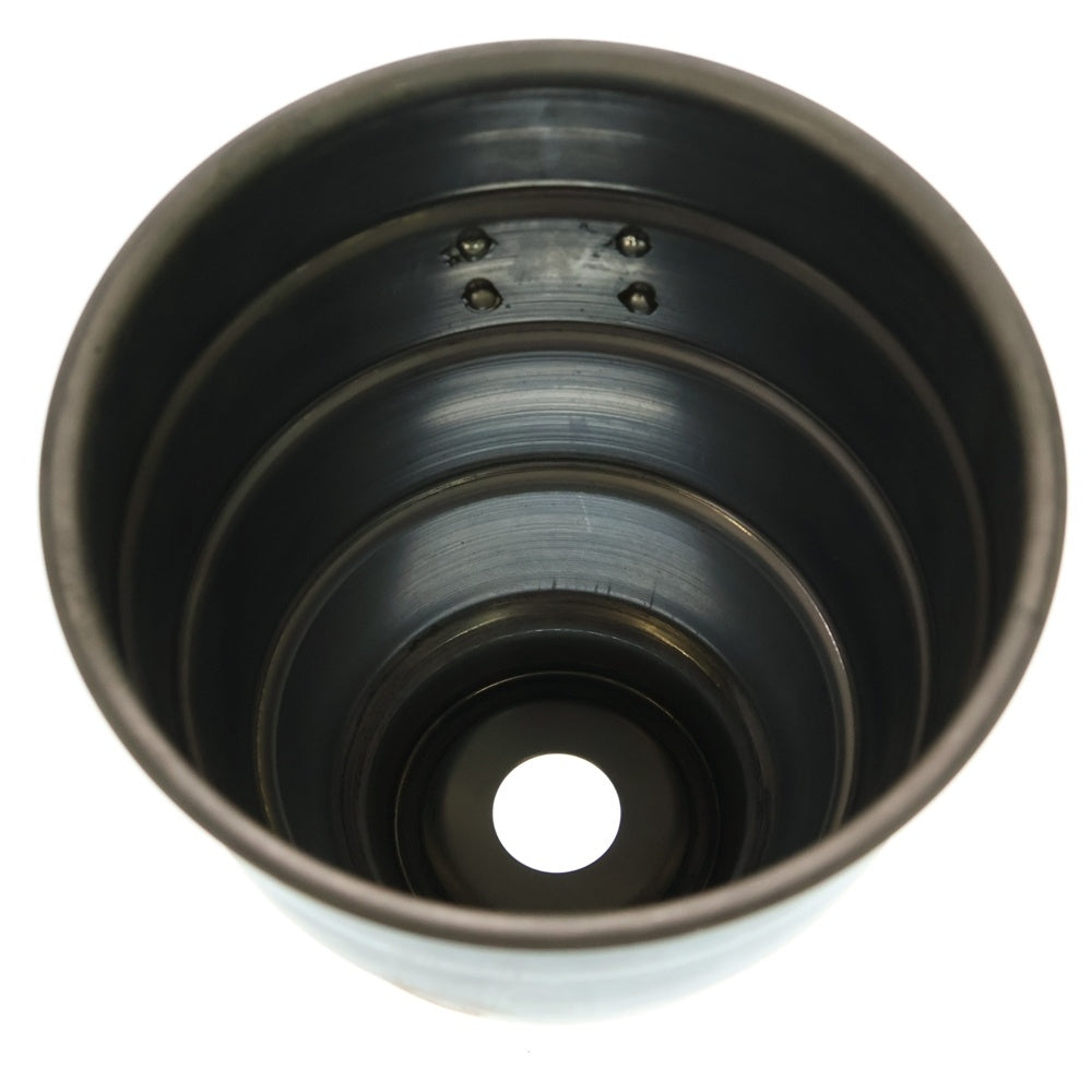 m&m(エムアンドエム) ×MASSES POT TYPE 1 - Chrysails STEEL / MEDIUM マシス クリサリス 鉄鉢 ポット シルバー