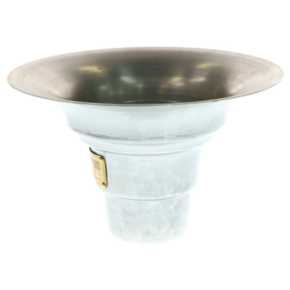 m&m(エムアンドエム) ×MASSES POT TYPE 2 - Shade STEEL / SMALL マシス シェード 鉄鉢 ポット シルバー