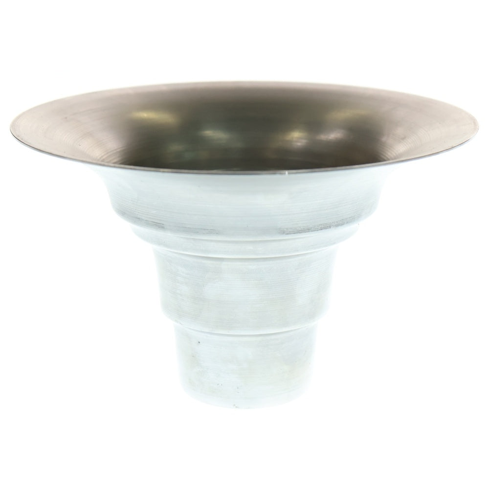 m&m(エムアンドエム) ×MASSES POT TYPE 2 - Shade STEEL / SMALL マシス シェード 鉄鉢 ポット シルバー