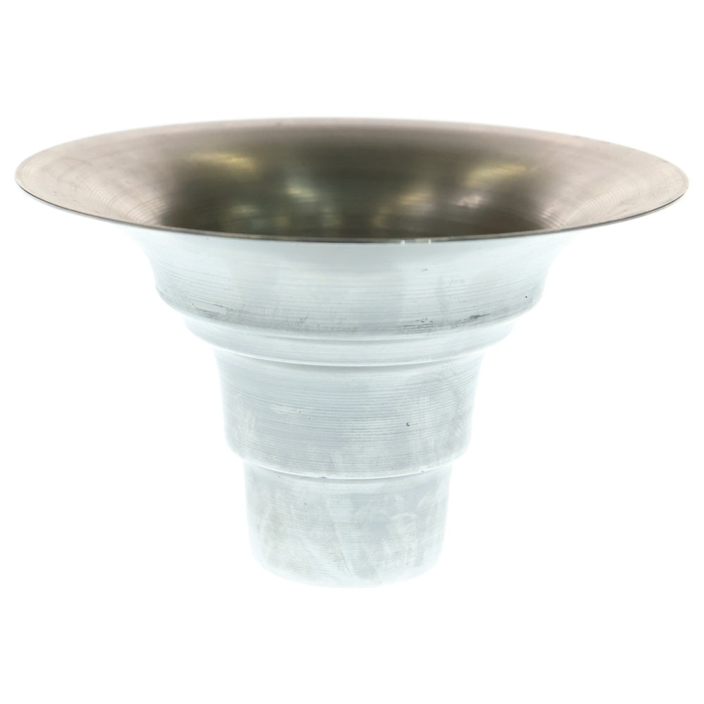 m&m(エムアンドエム) ×MASSES POT TYPE 2 - Shade STEEL / SMALL マシス シェード 鉄鉢 ポット シルバー