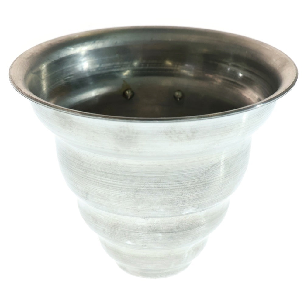 m&m(エムアンドエム) ×MASSES POT TYPE 6 - Bibendum Aluminum / SMALL マシス ビバンダム アルミ鉢 ポット シルバー