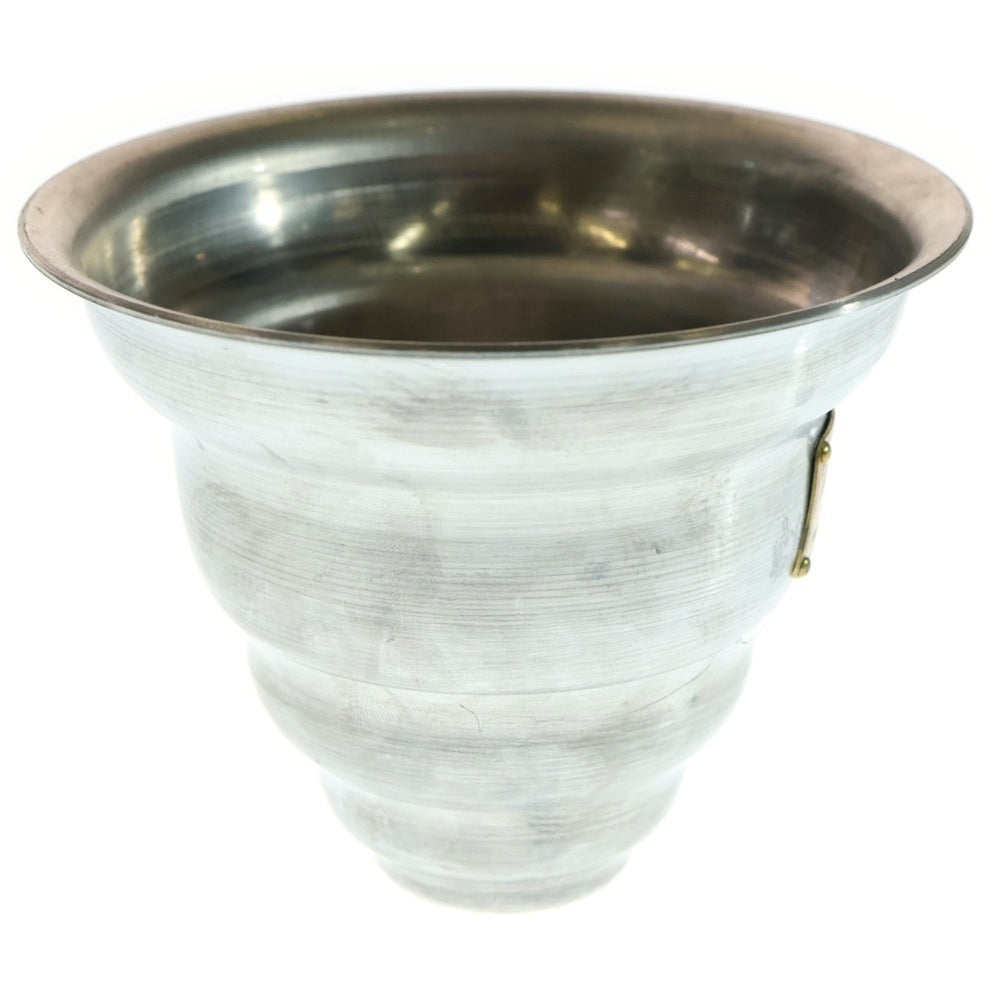 m&m(エムアンドエム) ×MASSES POT TYPE 6 - Bibendum Aluminum / SMALL マシス ビバンダム アルミ鉢 ポット シルバー