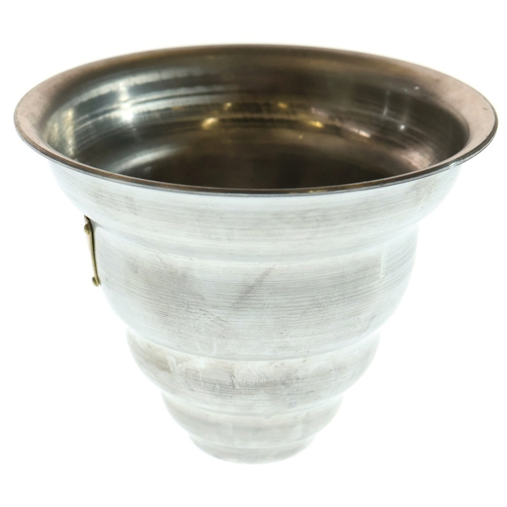 m&m(エムアンドエム) ×MASSES POT TYPE 6 - Bibendum Aluminum / SMALL マシス ビバンダム アルミ鉢 ポット シルバー