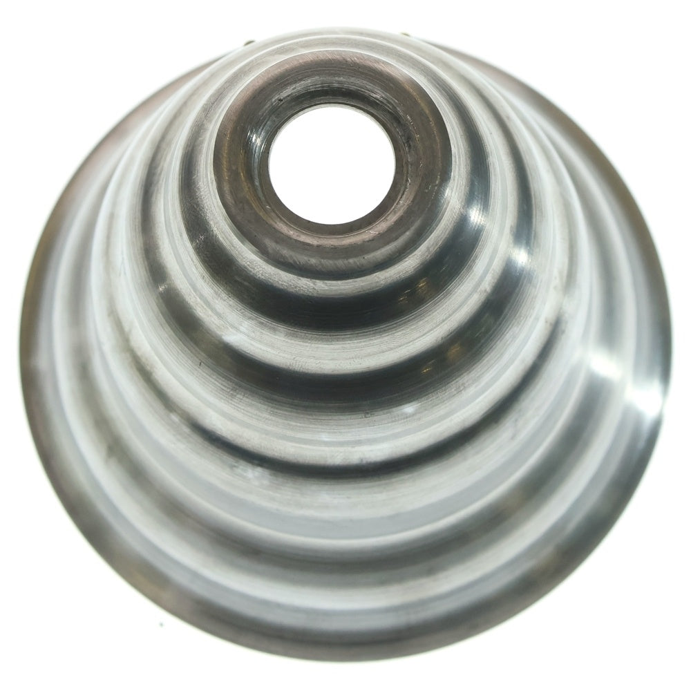 m&m(エムアンドエム) ×MASSES POT TYPE 6 - Bibendum Aluminum / SMALL マシス ビバンダム アルミ鉢 ポット シルバー