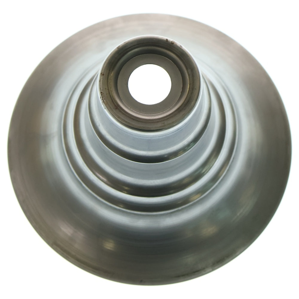 m&m(エムアンドエム) ×MASSES POT TYPE 2 - Shade STEEL / SMALL マシス シェード 鉄鉢 ポット シルバー