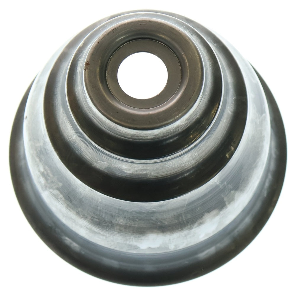 m&m(エムアンドエム) ×MASSES POT TYPE 5 - Conch STEEL / SMALL マシス コンク 鉄鉢 ポット シルバー