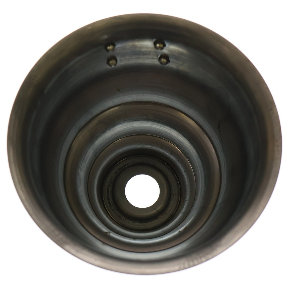 m&m(エムアンドエム) ×MASSES POT TYPE 5 - Conch STEEL / SMALL マシス コンク 鉄鉢 ポット シルバー