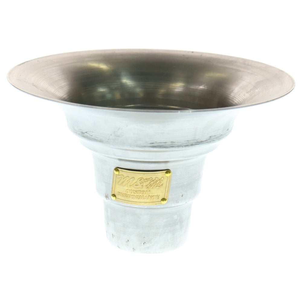 m&m(エムアンドエム) ×MASSES POT TYPE 2 - Shade STEEL / SMALL マシス シェード 鉄鉢 ポット シルバー