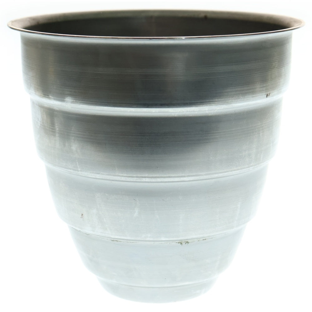 m&m(エムアンドエム) ×MASSES POT TYPE 1 - Chrysails STEEL / MEDIUM マシス クリサリス 鉄鉢 ポット シルバー