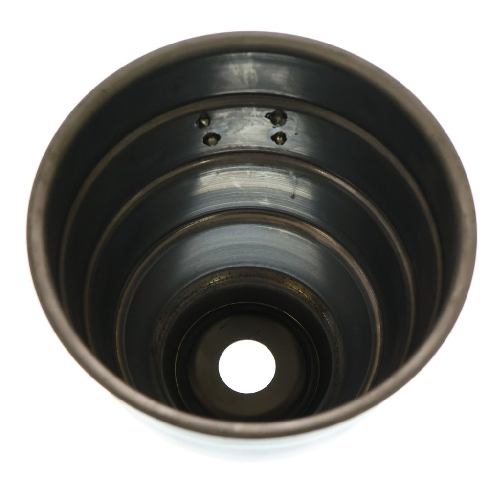 m&m(エムアンドエム) ×MASSES POT TYPE 1 - Chrysails STEEL / MEDIUM マシス クリサリス 鉄鉢 ポット シルバー