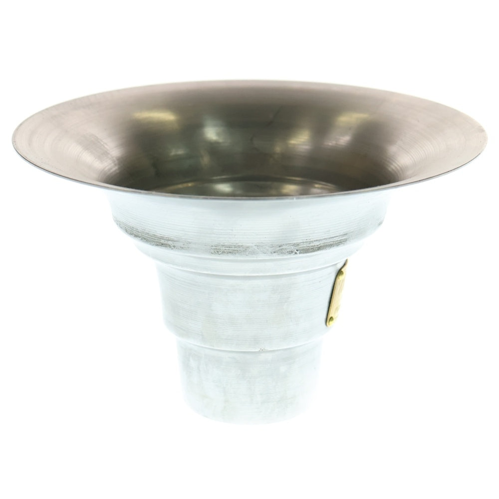 m&m(エムアンドエム) ×MASSES POT TYPE 2 - Shade STEEL / SMALL マシス シェード 鉄鉢 ポット シルバー