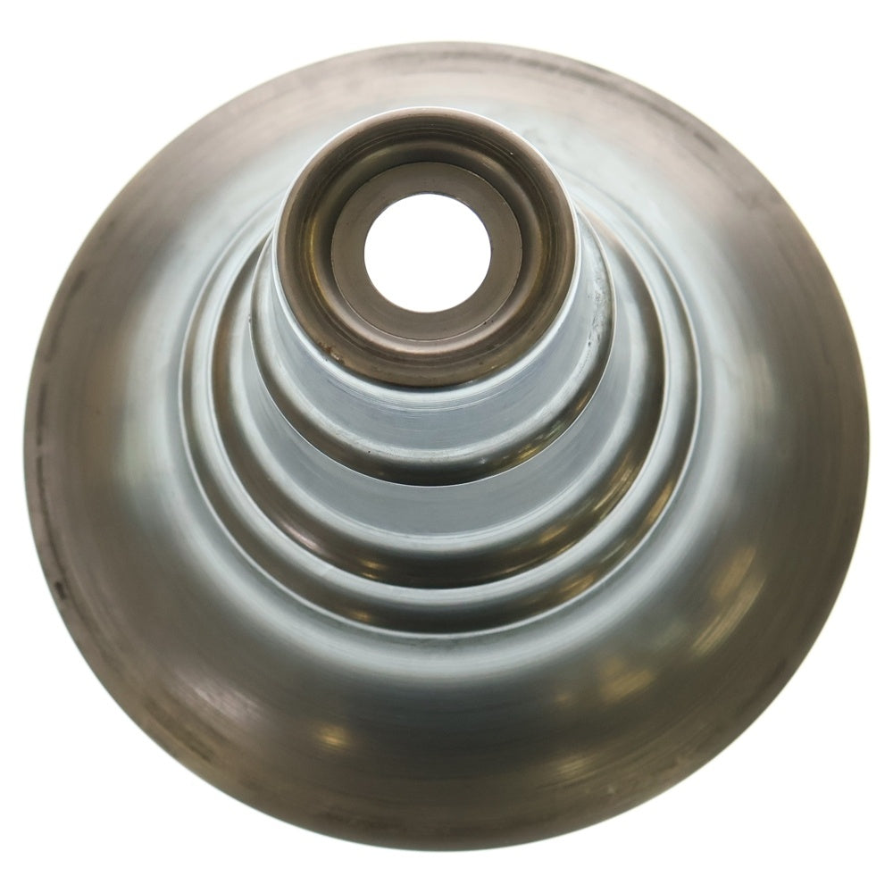 m&m(エムアンドエム) ×MASSES POT TYPE 2 - Shade STEEL / SMALL マシス シェード 鉄鉢 ポット シルバー