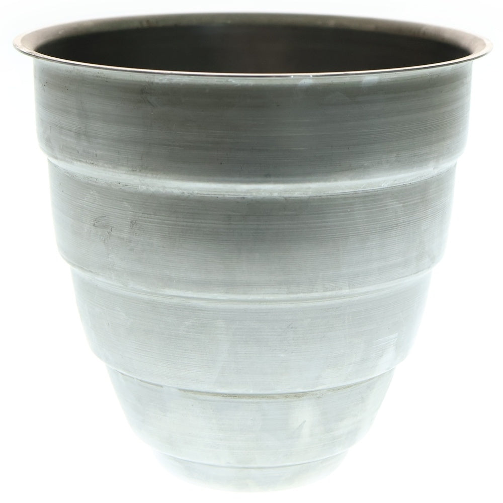 m&m(エムアンドエム) ×MASSES POT TYPE 1 - Chrysails STEEL / MEDIUM マシス クリサリス 鉄鉢 ポット シルバー