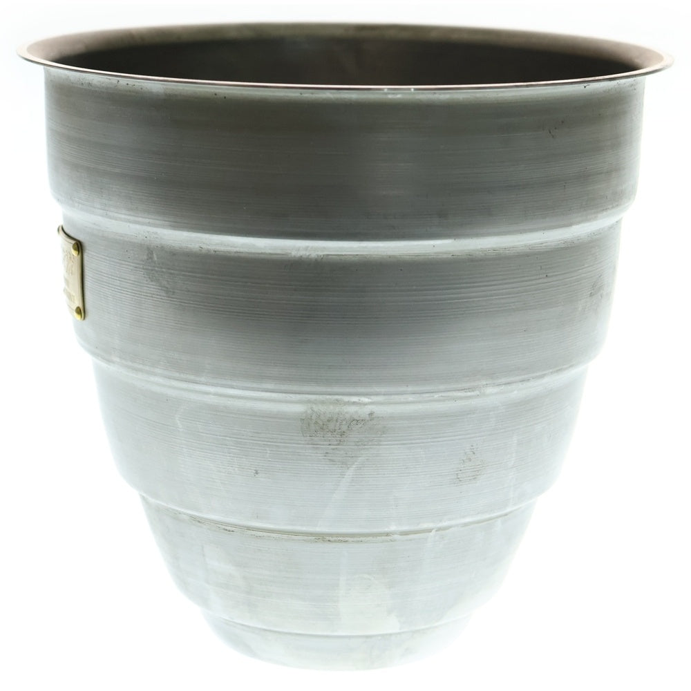 m&m(エムアンドエム) ×MASSES POT TYPE 1 - Chrysails STEEL / MEDIUM マシス クリサリス 鉄鉢 ポット シルバー