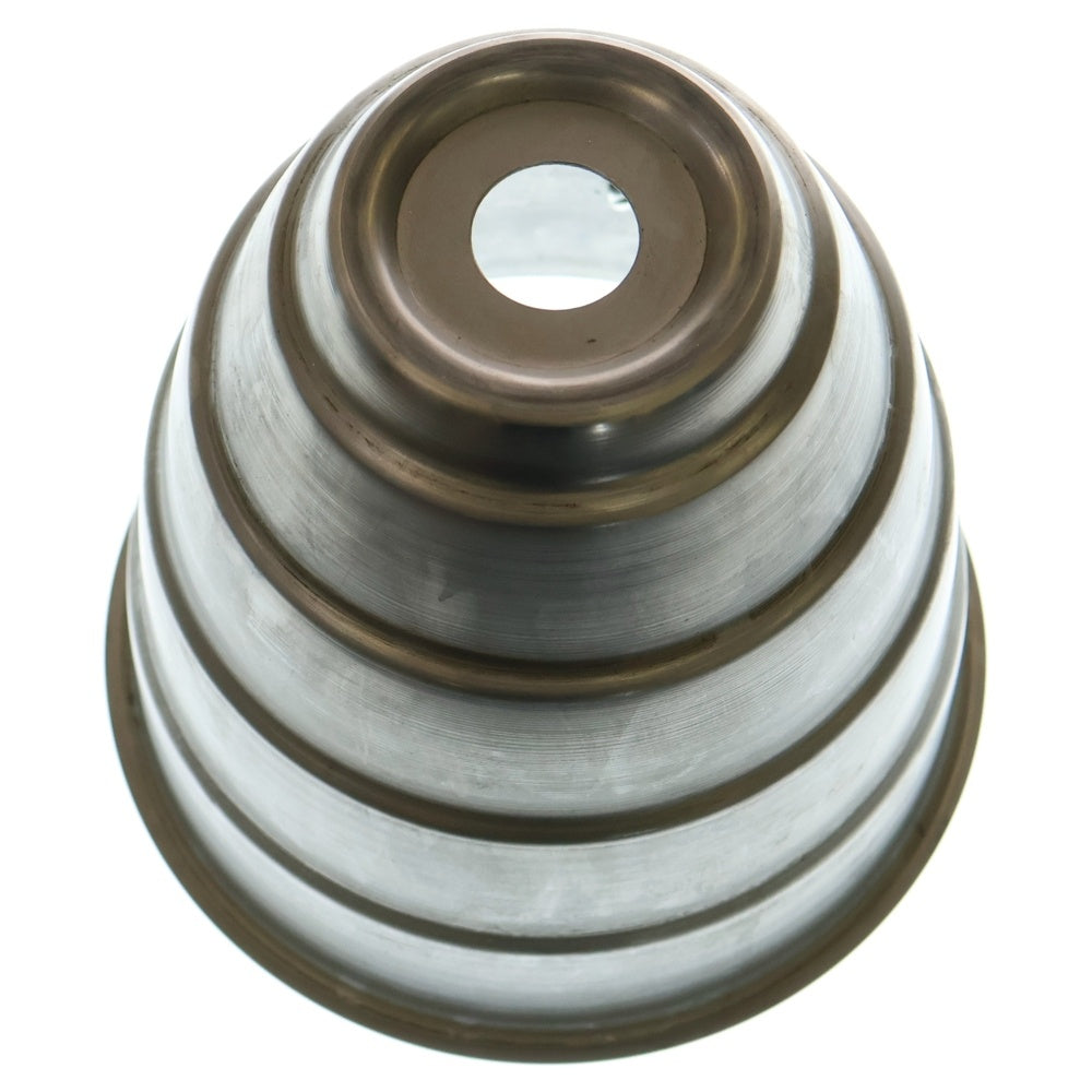 m&m(エムアンドエム) ×MASSES POT TYPE 1 - Chrysails STEEL / MEDIUM マシス クリサリス 鉄鉢 ポット シルバー