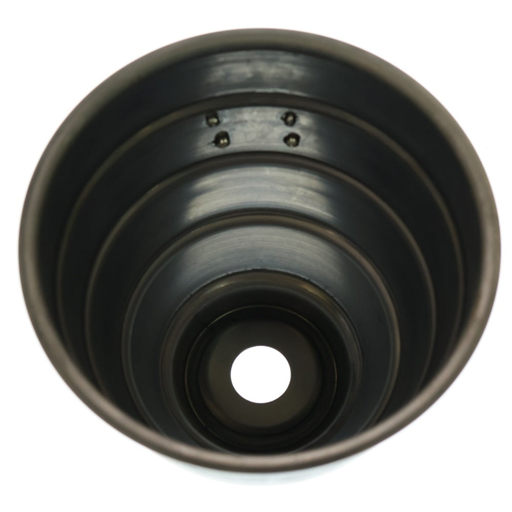 m&m(エムアンドエム) ×MASSES POT TYPE 1 - Chrysails STEEL / MEDIUM マシス クリサリス 鉄鉢 ポット シルバー