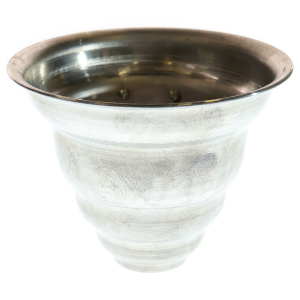 m&m(エムアンドエム) ×MASSES POT TYPE 6 - Bibendum Aluminum / SMALL マシス ビバンダム アルミ鉢 ポット シルバー