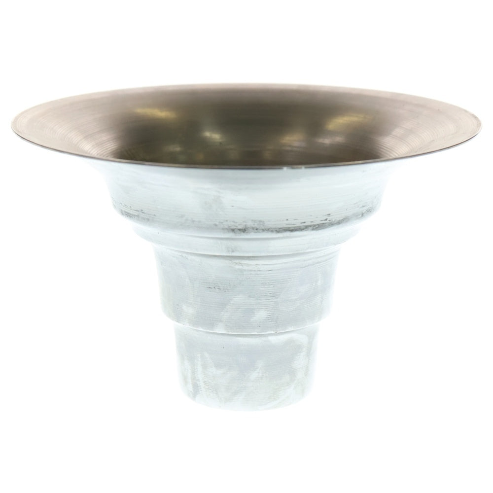 m&m(エムアンドエム) ×MASSES POT TYPE 2 - Shade STEEL / SMALL マシス シェード 鉄鉢 ポット シルバー