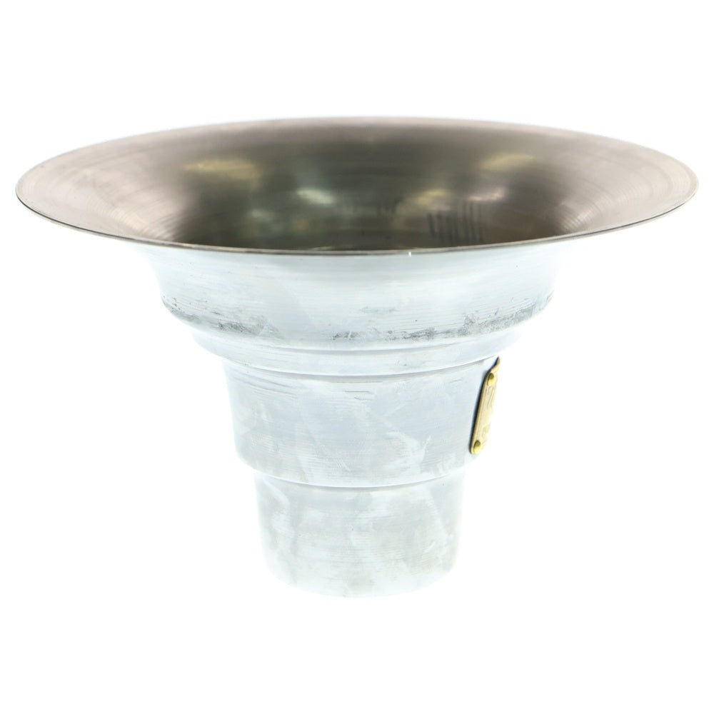 m&m(エムアンドエム) ×MASSES POT TYPE 2 - Shade STEEL / SMALL マシス シェード 鉄鉢 ポット シルバー