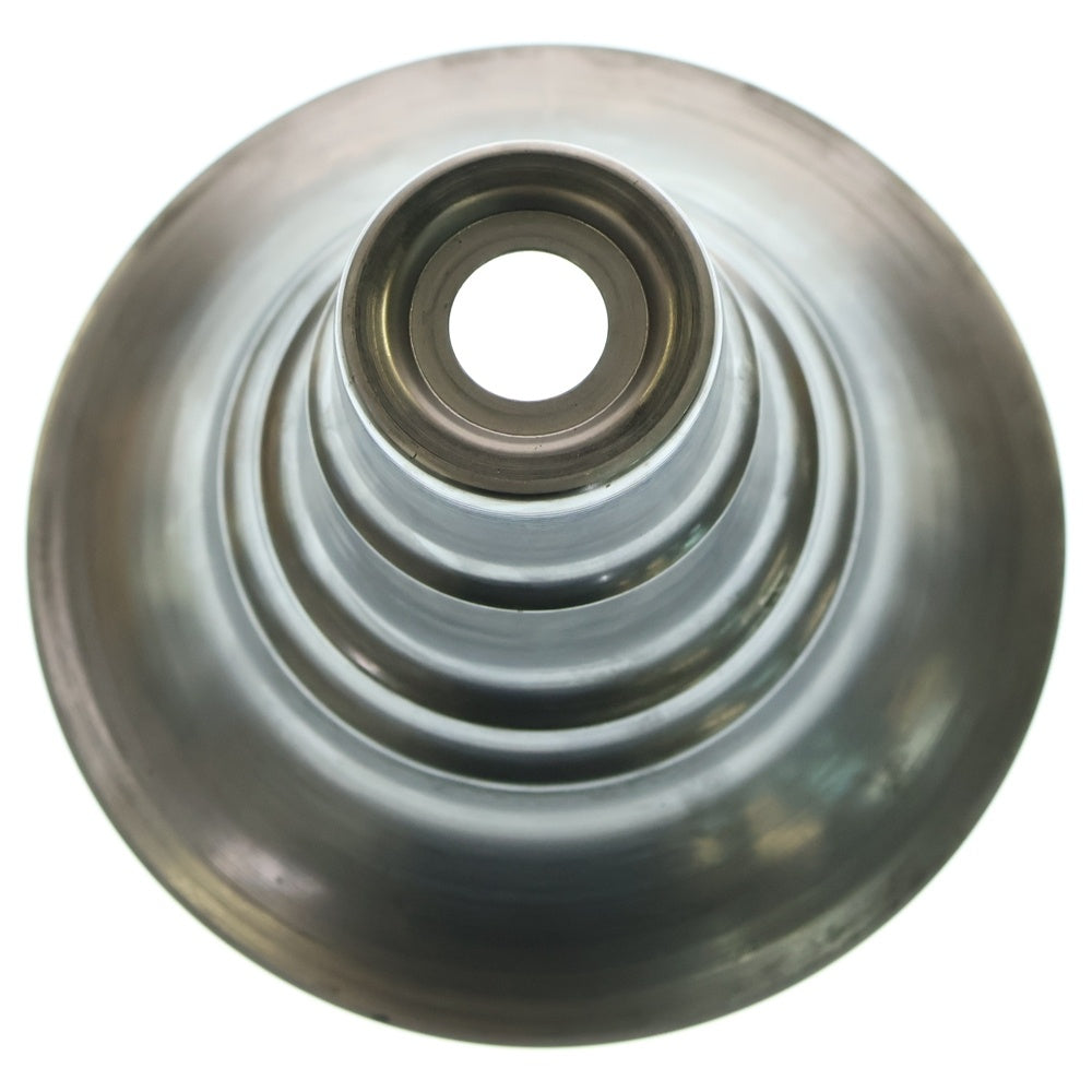 m&m(エムアンドエム) ×MASSES POT TYPE 2 - Shade STEEL / SMALL マシス シェード 鉄鉢 ポット シルバー