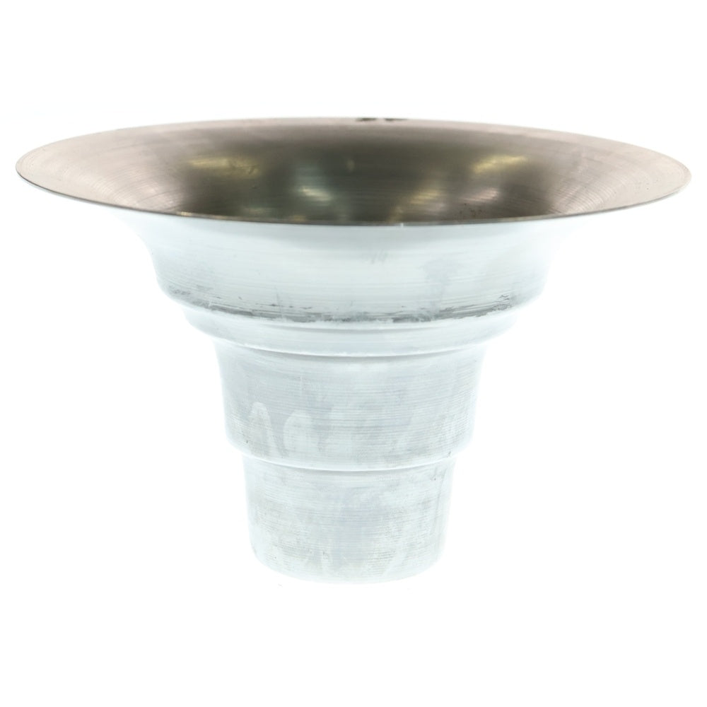 m&m(エムアンドエム) ×MASSES POT TYPE 2 - Shade STEEL / SMALL マシス シェード 鉄鉢 ポット シルバー