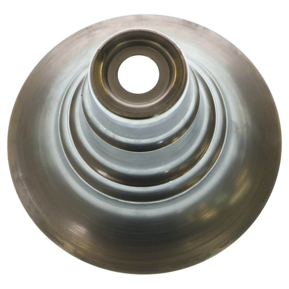 m&m(エムアンドエム) ×MASSES POT TYPE 2 - Shade STEEL / SMALL マシス シェード 鉄鉢 ポット シルバー