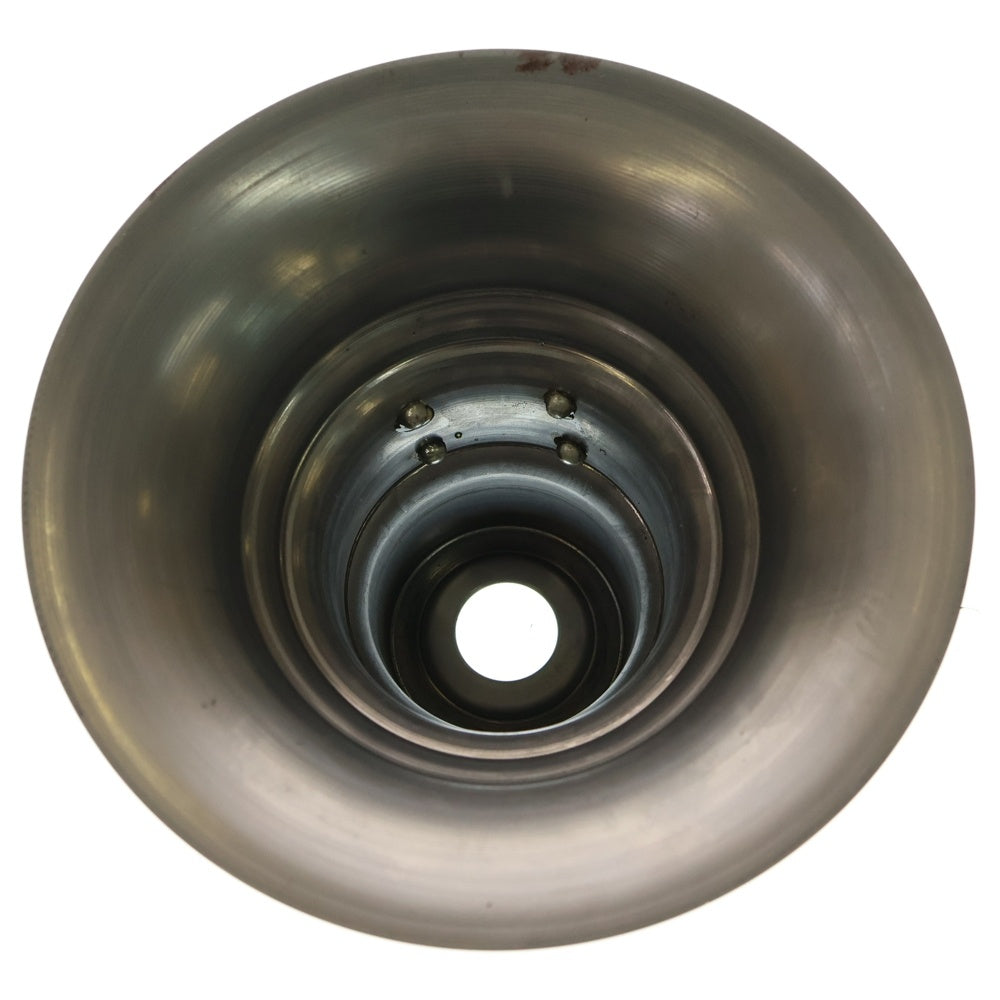 m&m(エムアンドエム) ×MASSES POT TYPE 2 - Shade STEEL / SMALL マシス シェード 鉄鉢 ポット シルバー