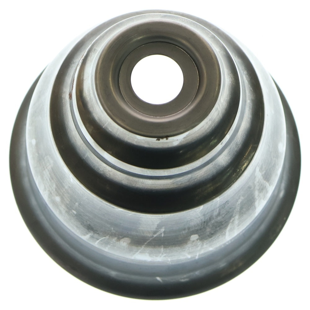 m&m(エムアンドエム) ×MASSES POT TYPE 5 - Conch STEEL / SMALL マシス コンク 鉄鉢 ポット シルバー