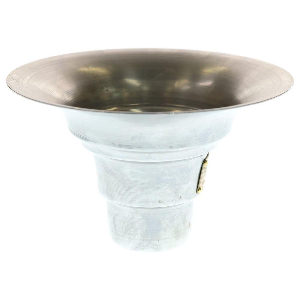 m&m(エムアンドエム) ×MASSES POT TYPE 2 - Shade STEEL / SMALL マシス シェード 鉄鉢 ポット シルバー