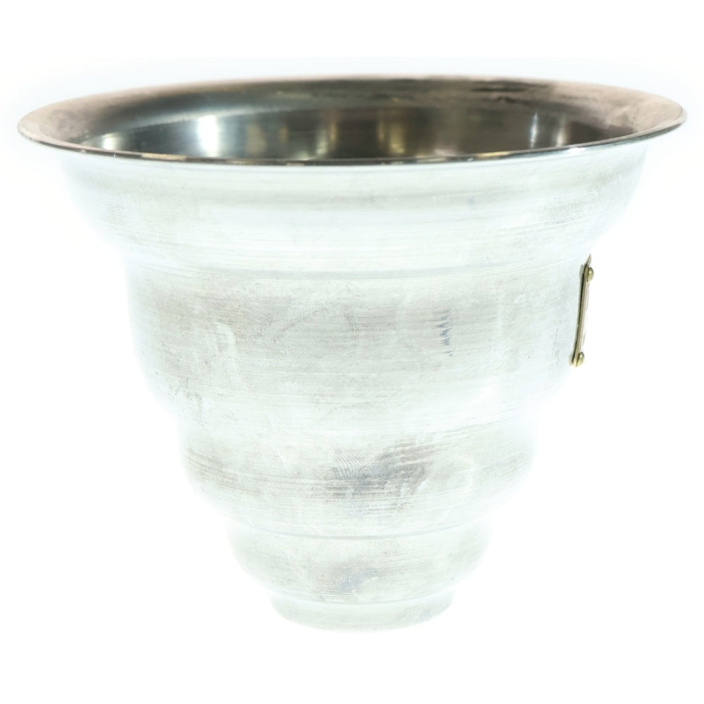 m&m(エムアンドエム) ×MASSES POT TYPE 6 - Bibendum Aluminum / SMALL マシス ビバンダム アルミ鉢 ポット シルバー