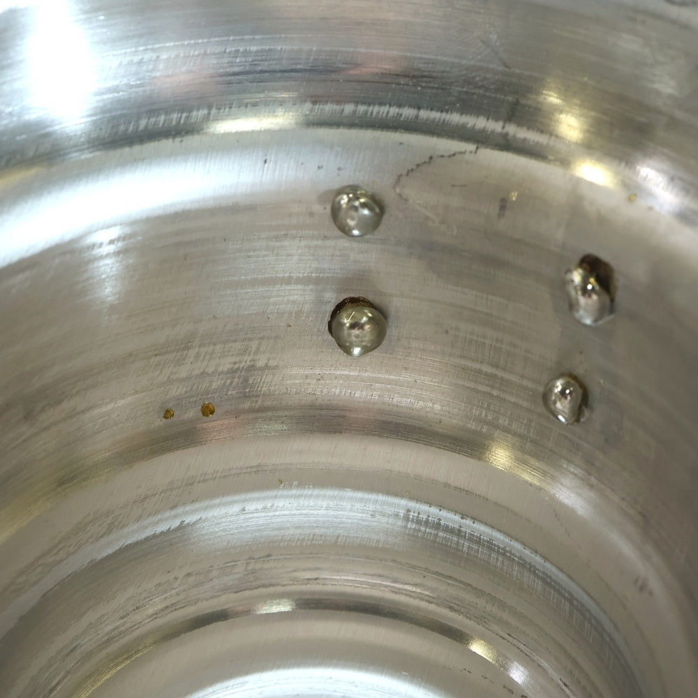 m&m(エムアンドエム) ×MASSES POT TYPE 6 - Bibendum Aluminum / SMALL マシス ビバンダム アルミ鉢 ポット シルバー