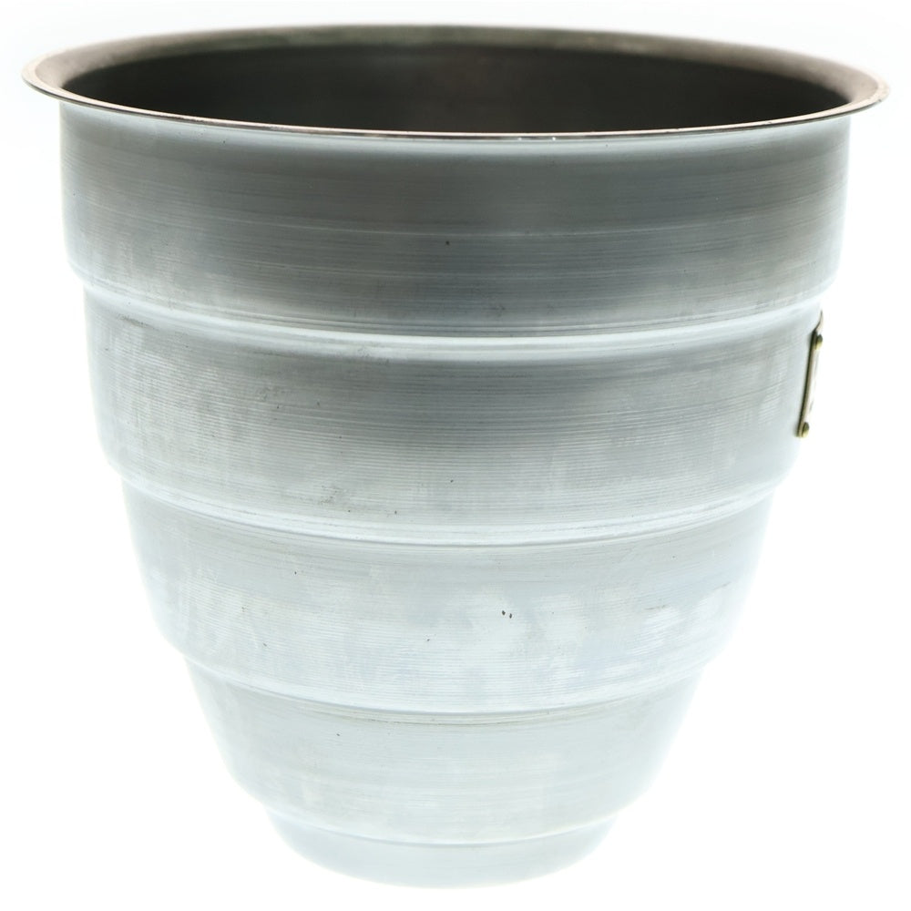 m&m(エムアンドエム) ×MASSES POT TYPE 1 - Chrysails STEEL / MEDIUM マシス クリサリス 鉄鉢 ポット シルバー