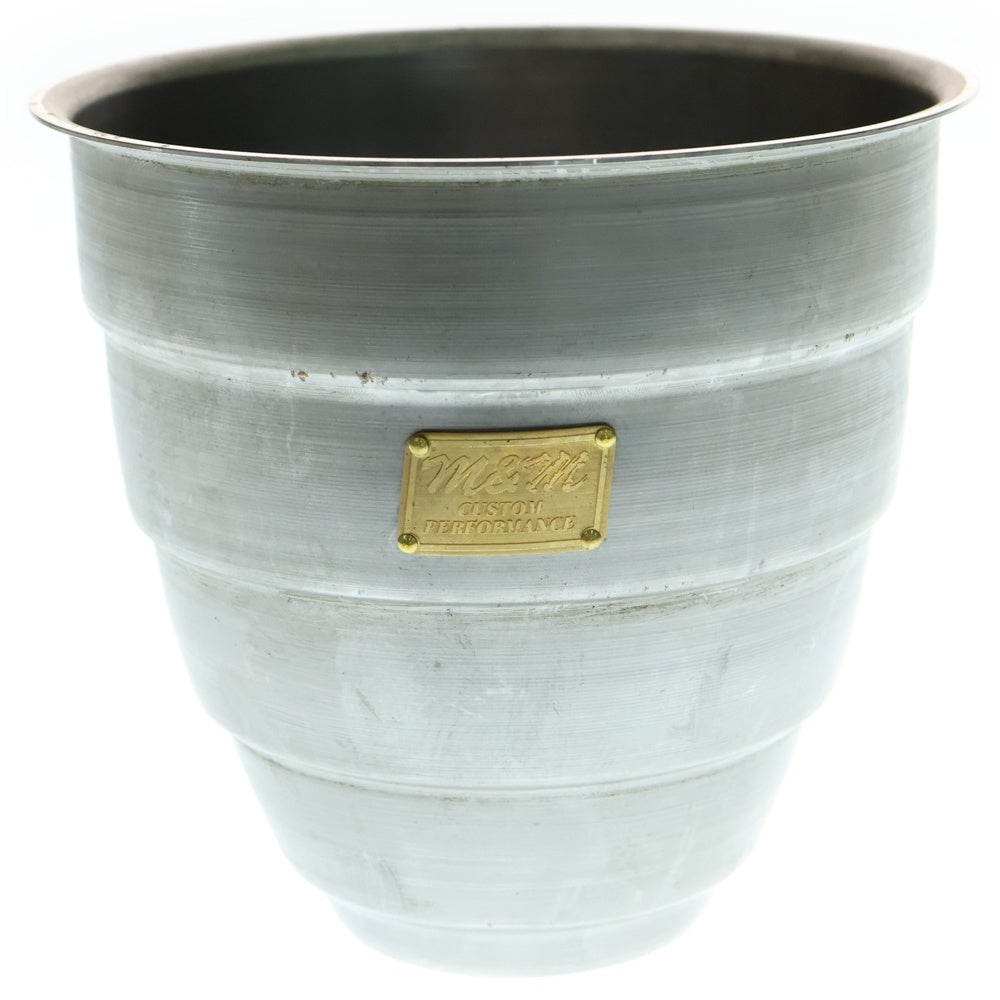 m&m(エムアンドエム) ×MASSES POT TYPE 1 - Chrysails STEEL / MEDIUM マシス クリサリス 鉄鉢 ポット シルバー