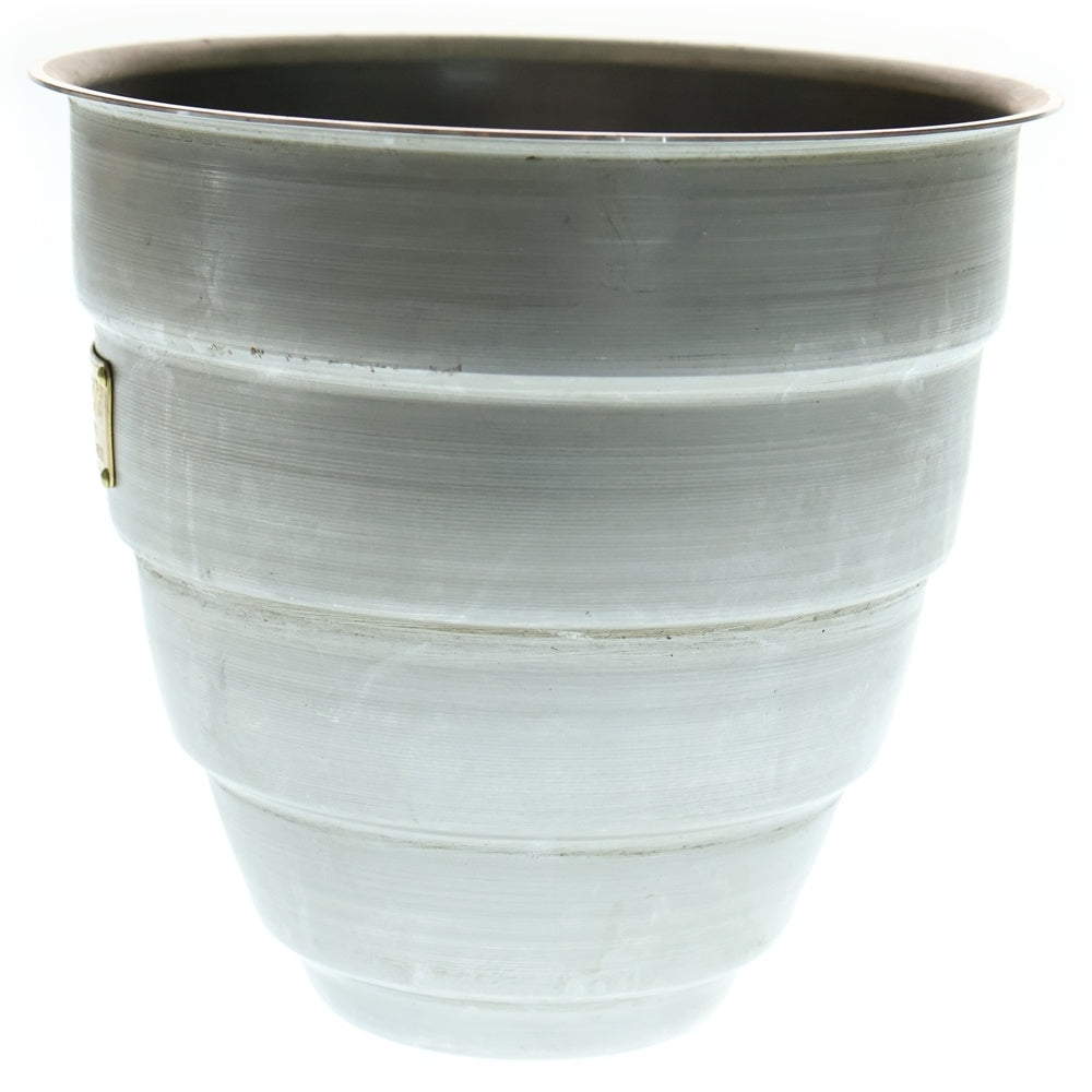 m&m(エムアンドエム) ×MASSES POT TYPE 1 - Chrysails STEEL / MEDIUM マシス クリサリス 鉄鉢 ポット シルバー