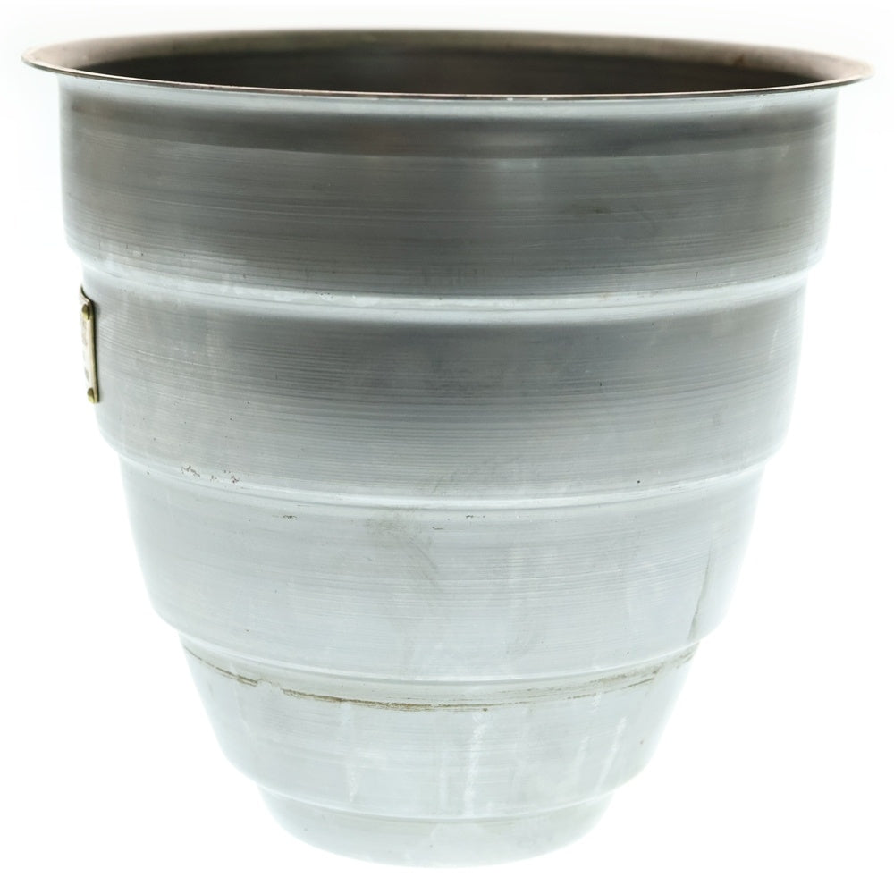 m&m(エムアンドエム) ×MASSES POT TYPE 1 - Chrysails STEEL / MEDIUM マシス クリサリス 鉄鉢 ポット シルバー