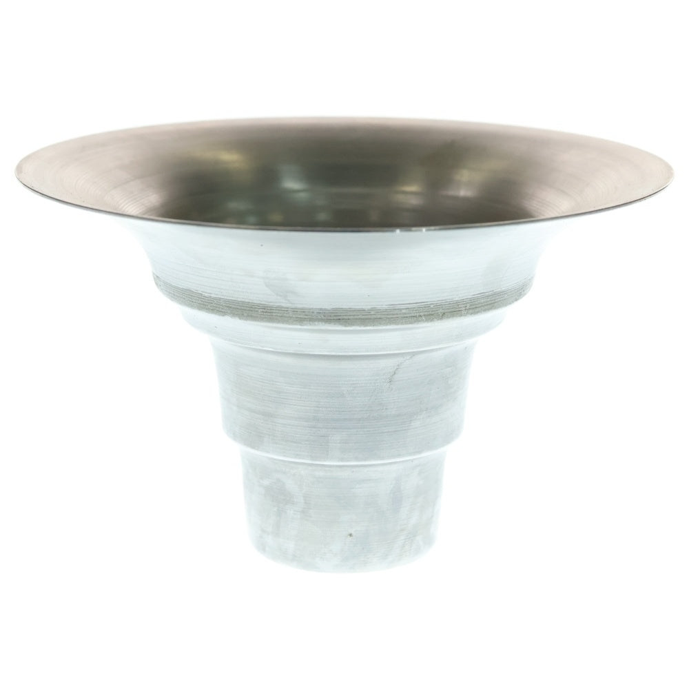 m&m(エムアンドエム) ×MASSES POT TYPE 2 - Shade STEEL / SMALL マシス シェード 鉄鉢 ポット シルバー